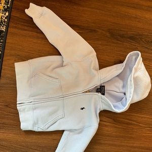 Polo Ralph Lauren 2/2t light blue hoodie